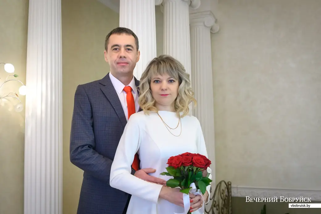 03.02.2023. Дмитрий и Виктория Зотовы. Бобруйск. Отдел ЗАГС Бобруйского горисполкома