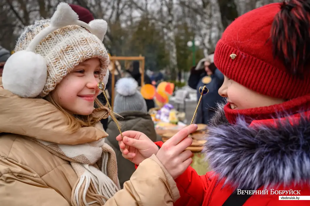 26.02.2023. Бобруйск. Городской парк культуры и отдыха. Народные масленичные гулянья «Шчодрая масленка на добрая зямлi».