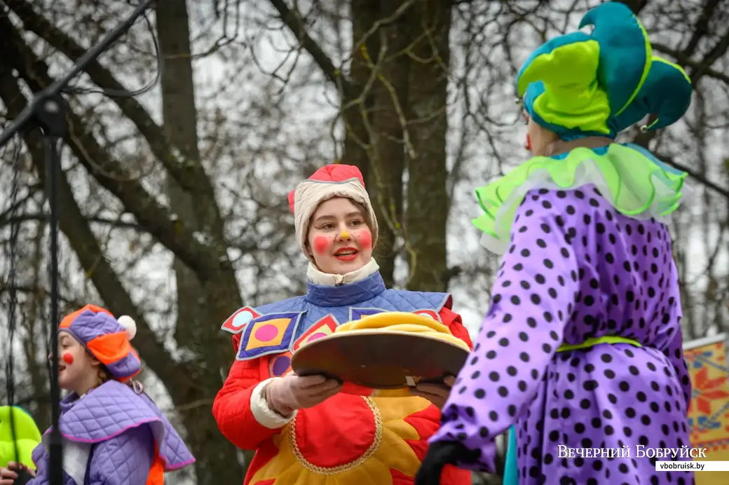 26.02.2023. Бобруйск. Городской парк культуры и отдыха. Народные масленичные гулянья «Шчодрая масленка на добрая зямлi».