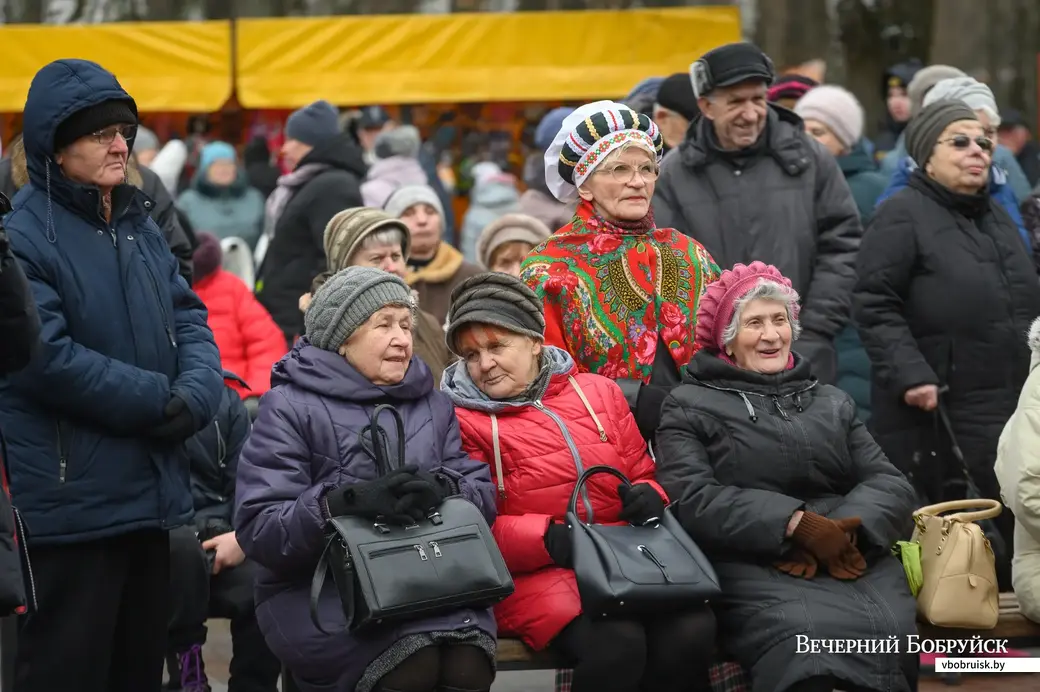 26.02.2023. Бобруйск. Городской парк культуры и отдыха. Народные масленичные гулянья «Шчодрая масленка на добрая зямлi».