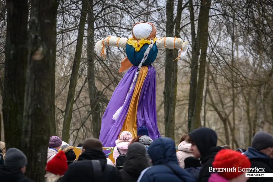 26.02.2023. Бобруйск. Городской парк культуры и отдыха. Народные масленичные гулянья «Шчодрая масленка на добрая зямлi».