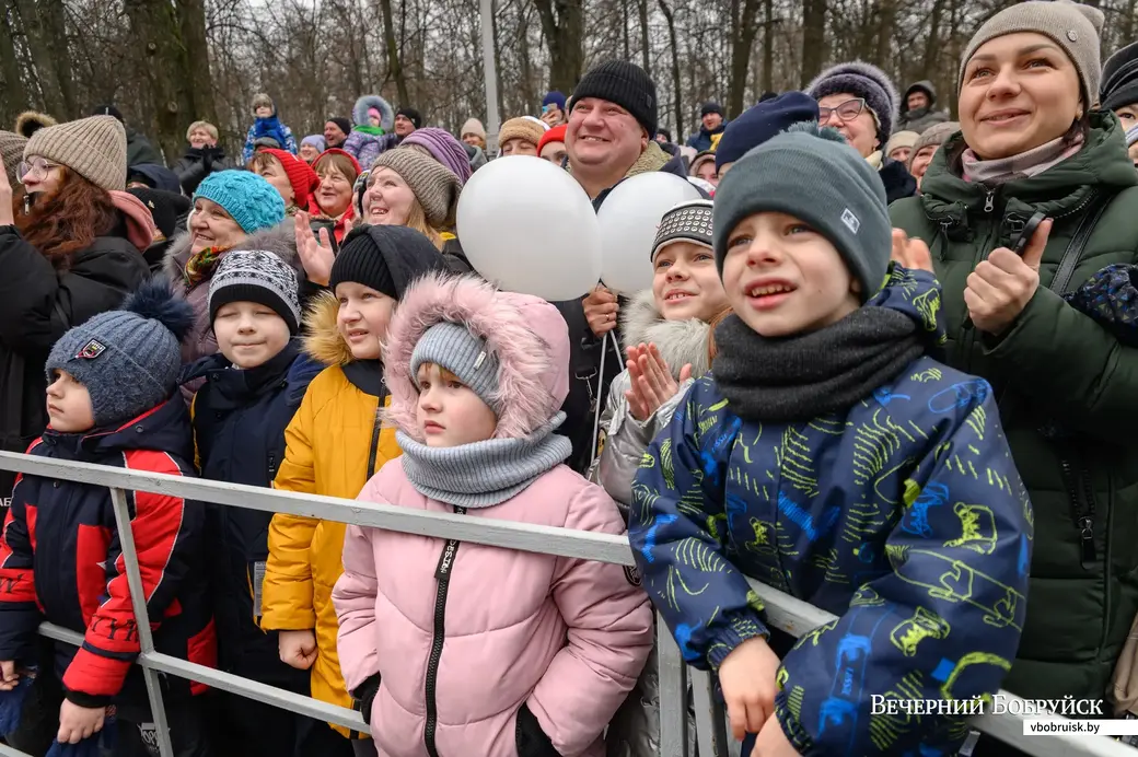 26.02.2023. Бобруйск. Городской парк культуры и отдыха. Народные масленичные гулянья «Шчодрая масленка на добрая зямлi».