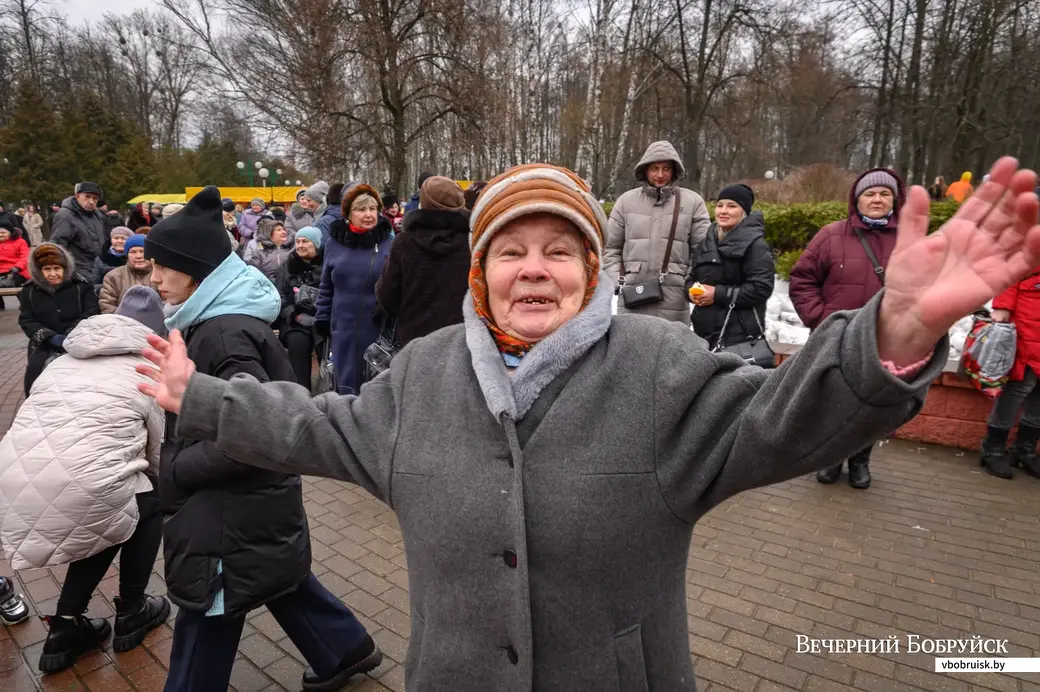 26.02.2023. Бобруйск. Городской парк культуры и отдыха. Народные масленичные гулянья «Шчодрая масленка на добрая зямлi».