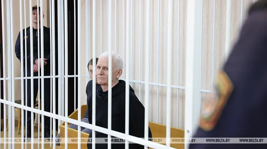 Подсудимый Алесь Беляцкий.