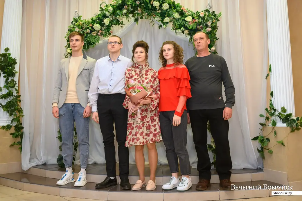 16.03.2023. Отдел ЗАГС Бобруйского горисполкома. Свадебная пара. Даниил и Валерия Граховские,