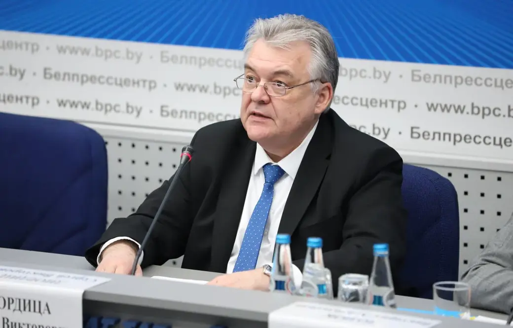 Руководитель странового офиса ВОЗ в Беларуси Сергей Диордица.