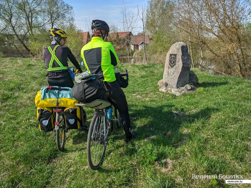 24.04.2023. Место Оршанской битвы, Р22, Крапивенский сельский Совет, Оршанский район, Витебская область, 211040, Беларусь. Велосипедный поход «Тур де Стеклофф» по