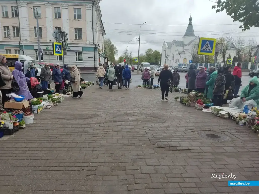 Центральный (Минский) рынок. Могилев, 5.05.2023 г.
