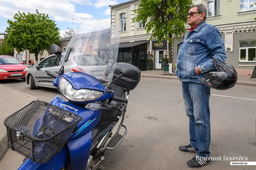 11.05.2023, Бобруйск. Анатолий Бедарев и его Viper Active.