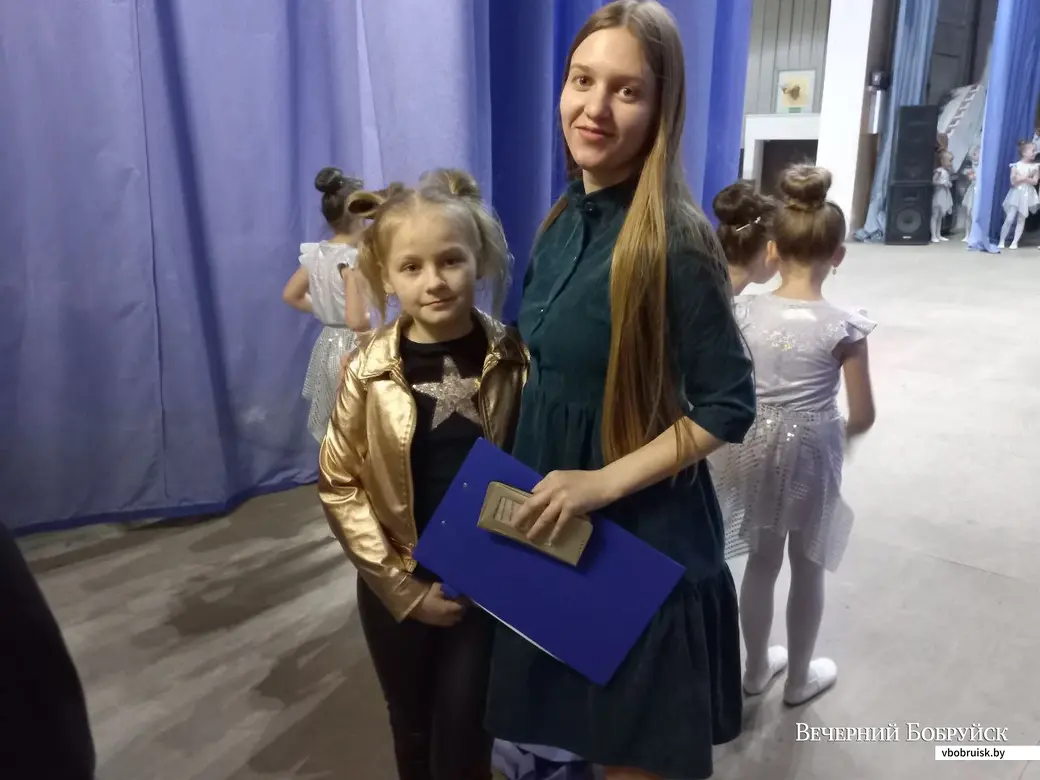 21.05.2023, Бобруйск. Хореограф Анастасия Радевич и ученица ДШИ №2 им. В.В. Оловникова Виктория Политико.