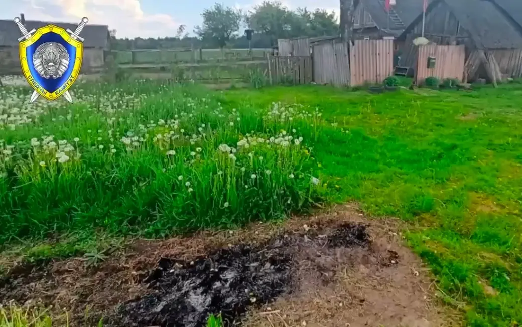 Мужчина в Шкловском районе пытался сжечь свою сожительницу. Кадр видео СК.