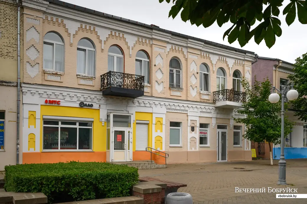 7.07.2023, Бобруйск. Бывший дом купца 1-й гильдии Афроима Аронова Мирковича сегодня.