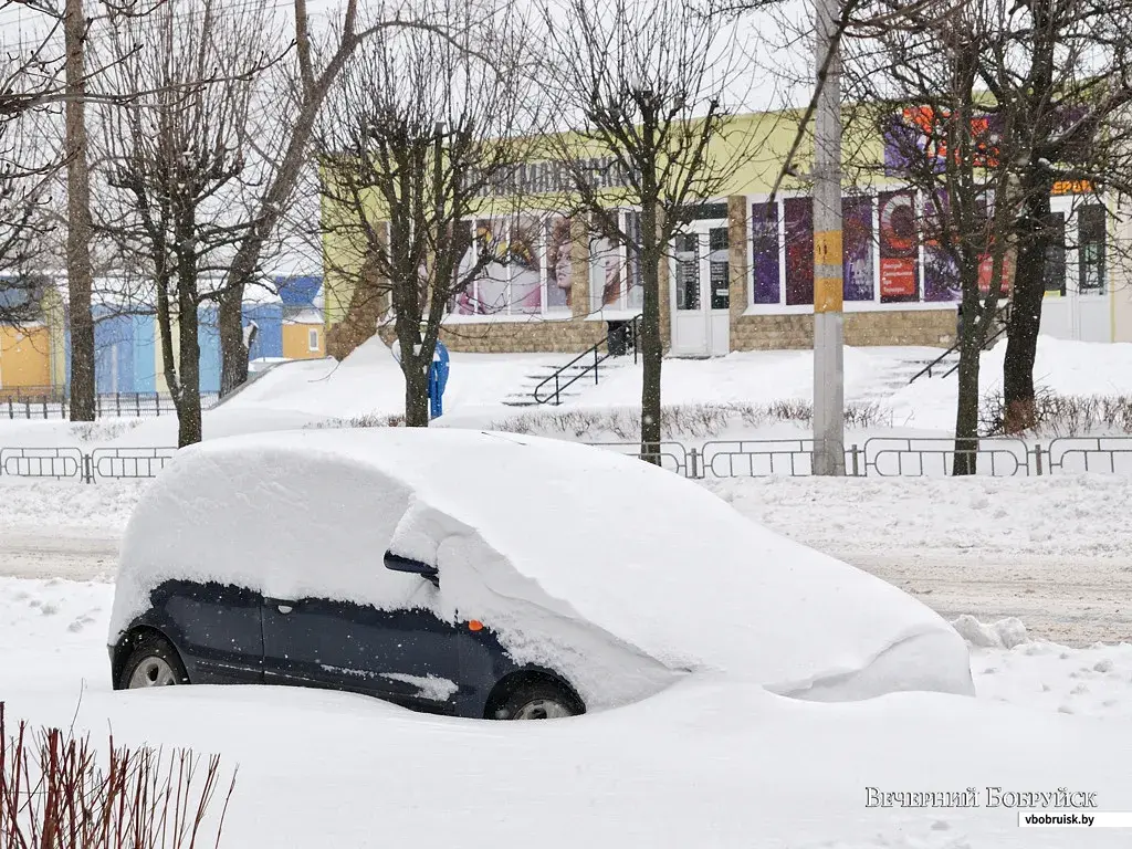 Бобруйск после снежной стихии | bobruisk.ru