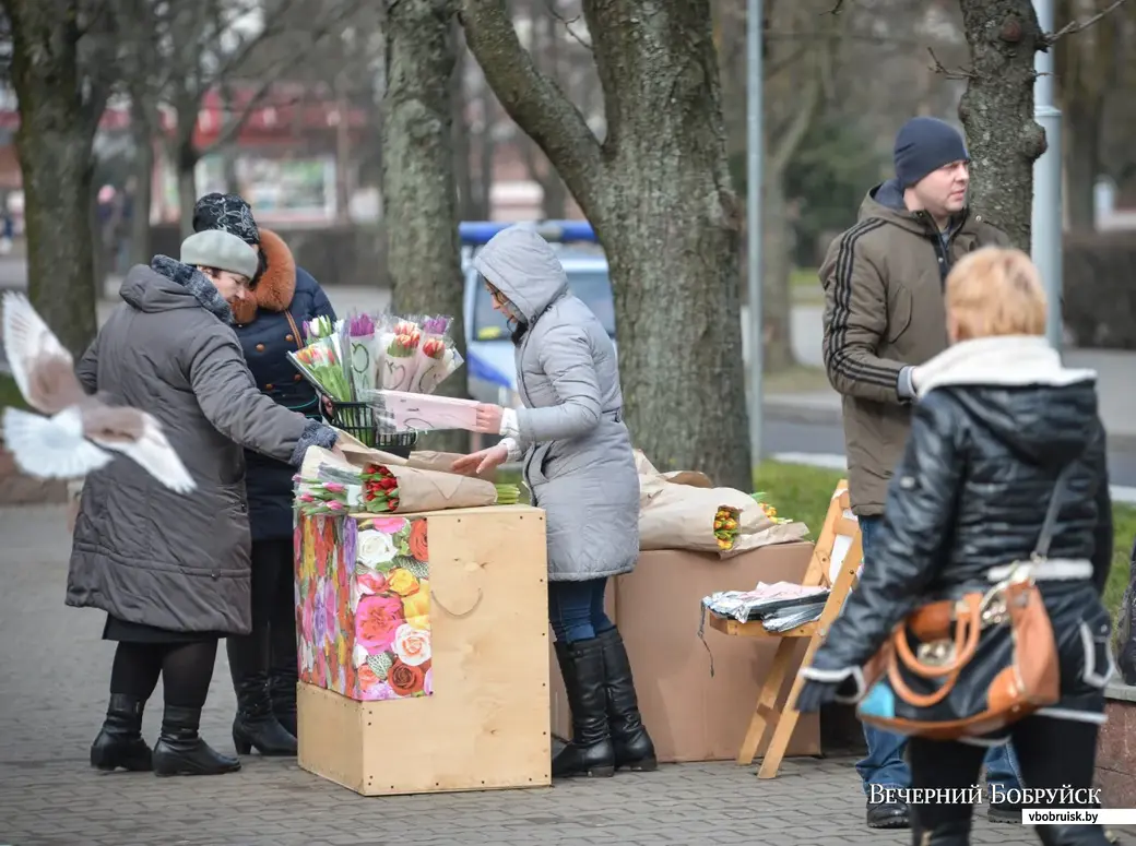 Хотите продавать цветы к 8 марта в Бобруйске? Прочитайте советы налоговой |  bobruisk.ru