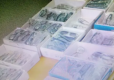 Партию очков на сумму 5,8 тысяч рублей изъяли правоохранители в Бобруйске