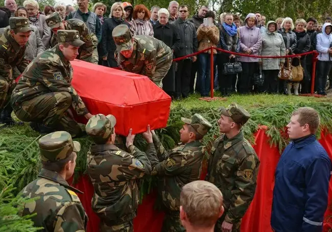В Бобруйском районе перезахоронят останки солдата ВОВ