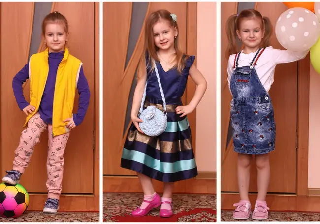 Три образа четырехлетней Карины, которая о моде знает все