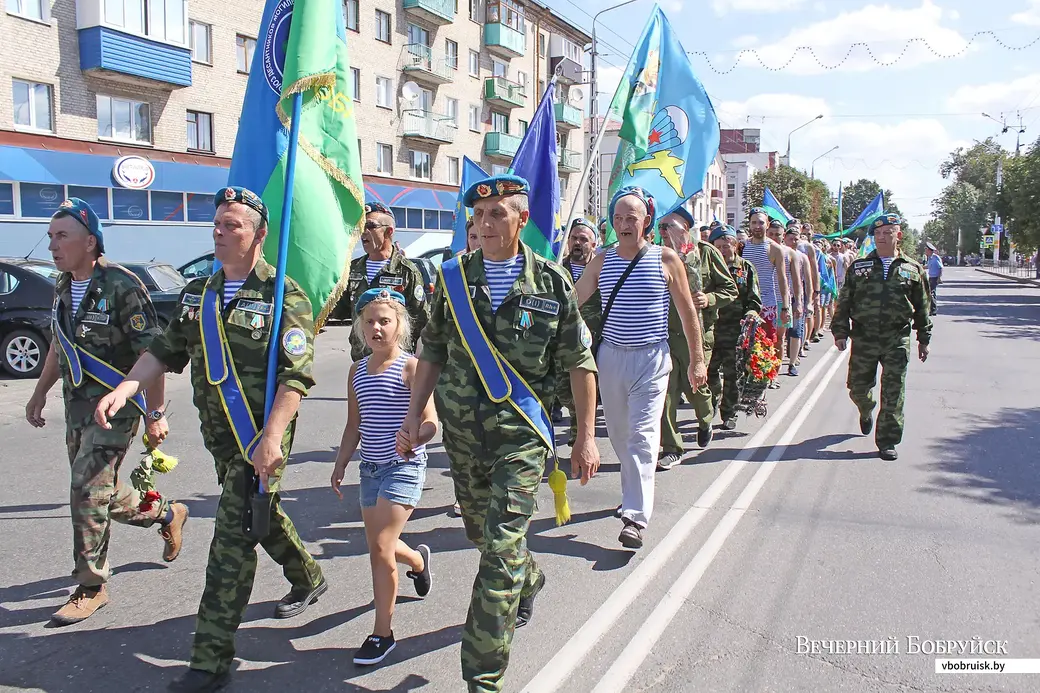 День десантника-2018 в Бобруйске. Фото: Денис СУДНИК