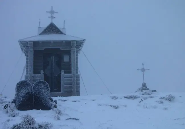 В Украине выпал первый снег – фотофакт