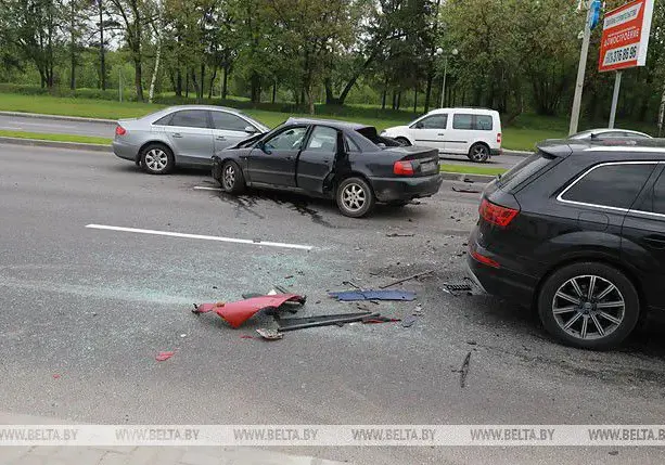 В Могилеве произошло массовое ДТП: двое водителей в больнице