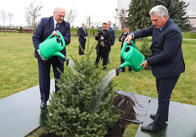 Новый президент Кубы посетил Беларусь: рассказываем, где побывал гость