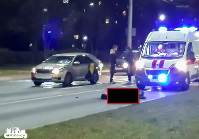 В Гродно женщину насмерть сбило такси