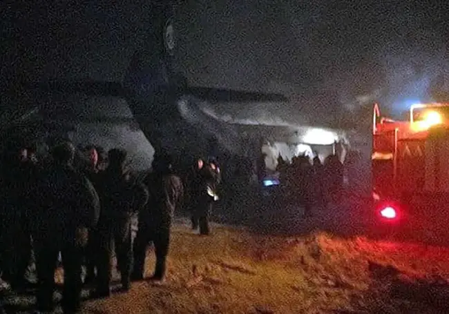 Семь человек погибли при крушении самолета Ан-12 под Иркутском