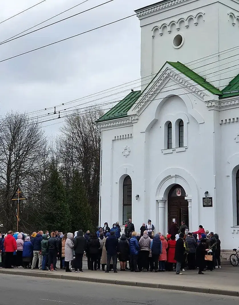 Православные Бобруйска отмечают Вербное воскресенье. Фотофакт | bobruisk.ru