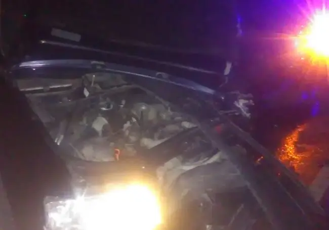 Ночное ДТП на выходных в Бобруйске: пострадали две легковушки и большегруз (видео)
