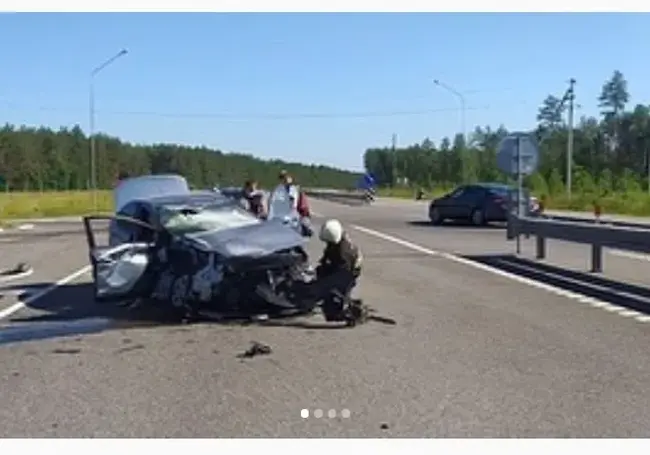 Под Бобруйском в ДТП пострадали три человека: водитель Kia Rio не уступил дорогу при повороте