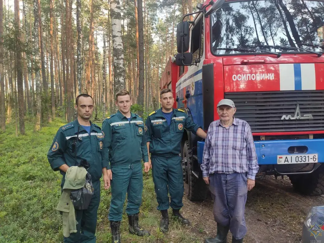 Работники МЧС нашли мужчину, заблудившегося под Осиповичами | bobruisk.ru