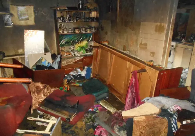В Бобруйске во время пожара на Октябрьской погибла женщина