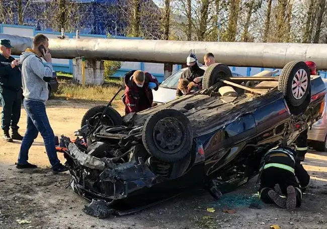 В Бобруйске в ДТП погиб водитель: не справился с управлением