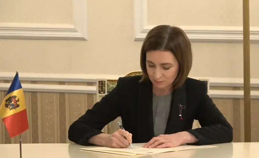 Президент Молдовы Майя Санду.