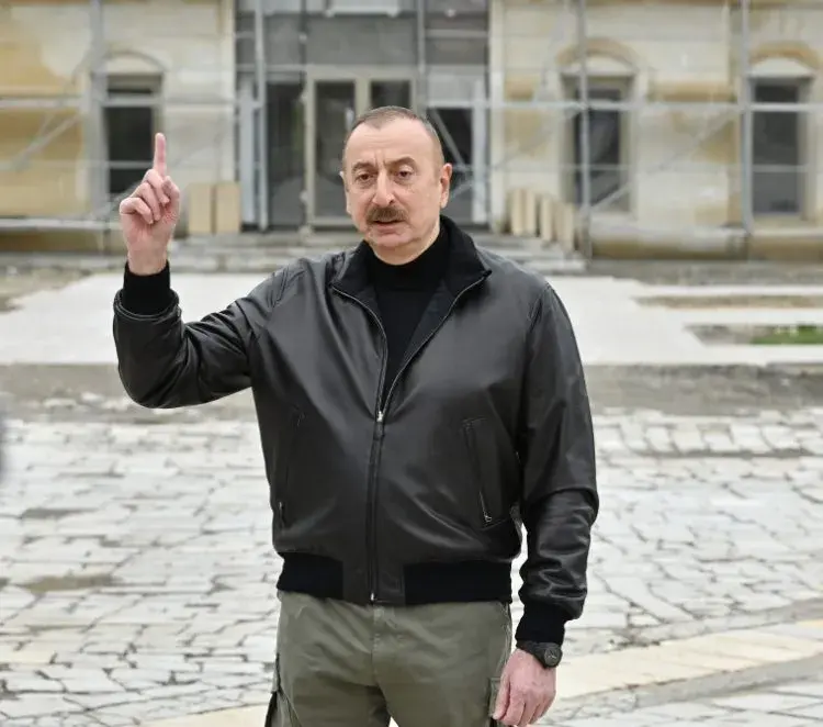 Президент Азербайджана Ильхам Алиев.
