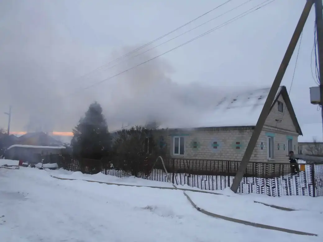 В деревне Каменка горел частный жилой дом | bobruisk.ru