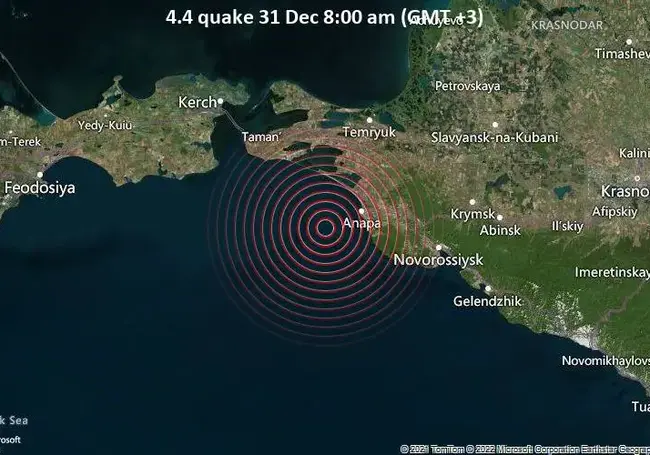 В Анапе и Новороссийске произошло землетрясение