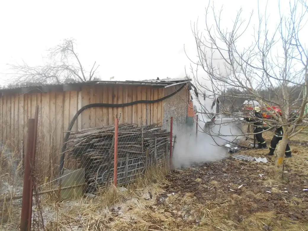 Дачный дом сгорел в Бобруйском районе | bobruisk.ru