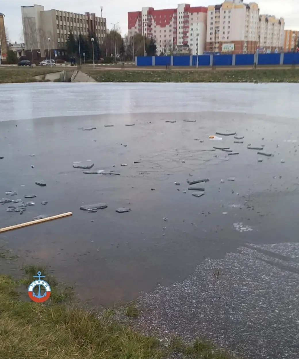 В Жлобине двое парней спасли мужчину, провалившегося под лед | bobruisk.ru