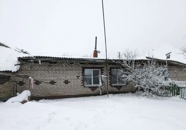 В Кличевском районе под тяжестью снега обрушилась крыша частного дома