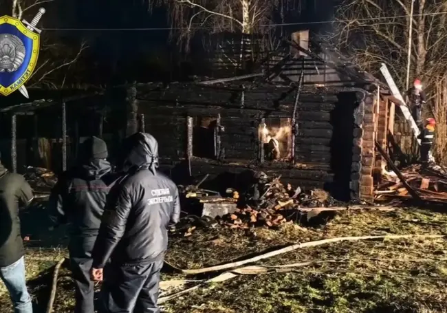 В Быховском районе на пожаре погибли двое мужчин
