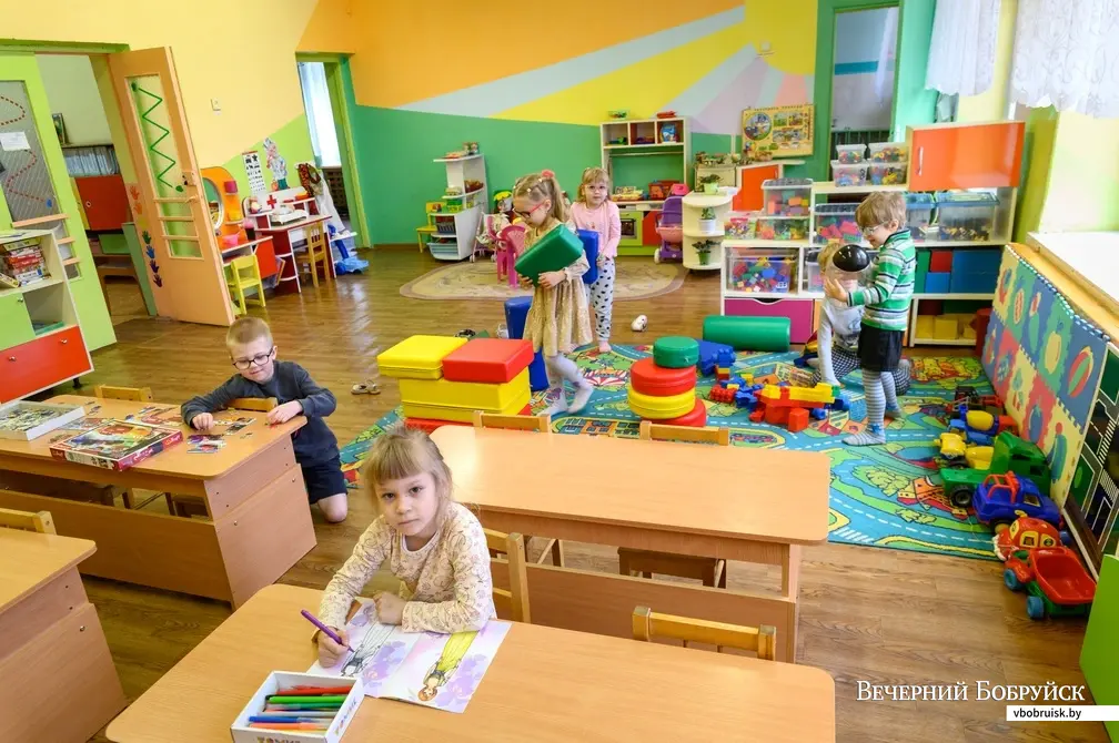 13.04.2023. Бобруйск. ГУО "Ясли-сад № 5. Иллюстративное фото из архива редакции.