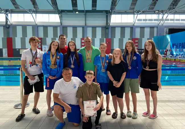 Бобруйские параспортсмены завоевали медали на национальных соревнованиях по плаванию