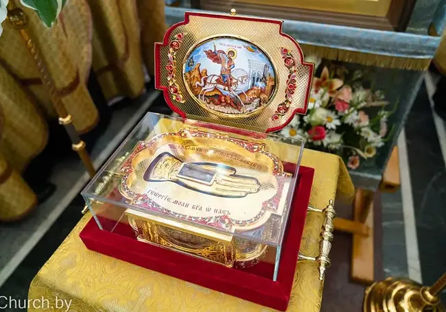 В Бобруйскую епархию прибудет ковчег с мощами великомученика Георгия Победоносца