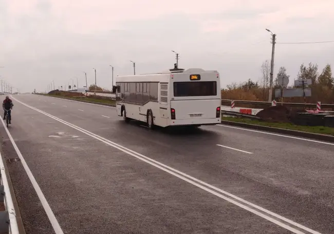 В Бобруйске открыто движение по новому титовскому мосту