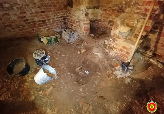 В подвале храма в Кобринском районе обнаружены костные останки 20 человек, в том числе детей