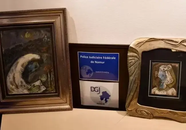 Похищенные в Израиле картины Пикассо и Шагала найдены в подвале дома в Бельгии