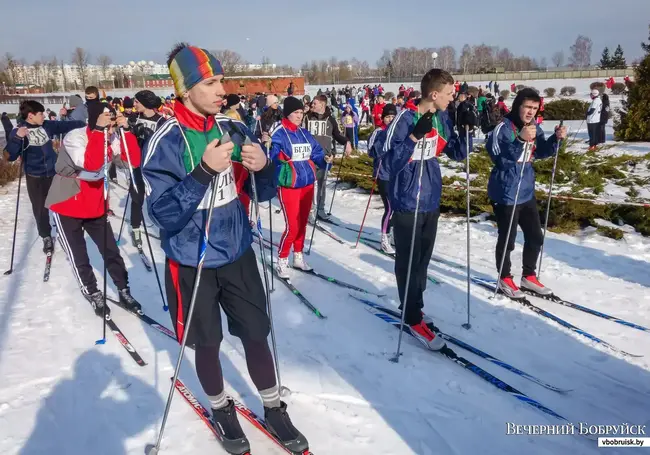 Спортивный праздник «Бобруйская лыжня-2024» состоится 27 января. Программа