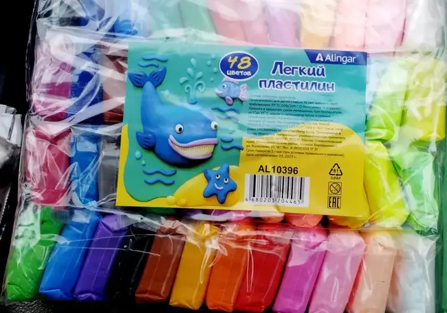Опасный детский пластилин запретили продавать в Беларуси