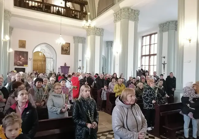 Католики Бобруйска отмечают Вербное (Пальмовое) воскресенье